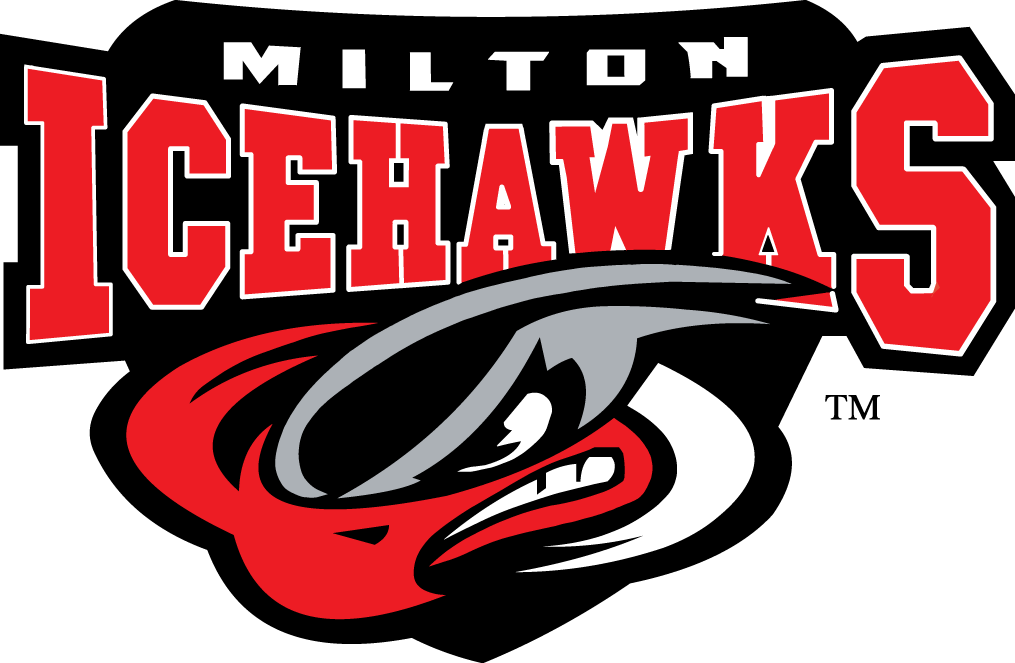 Milton Icehawks 2003-Pres Primary Logo iron on transfers for T-shirts